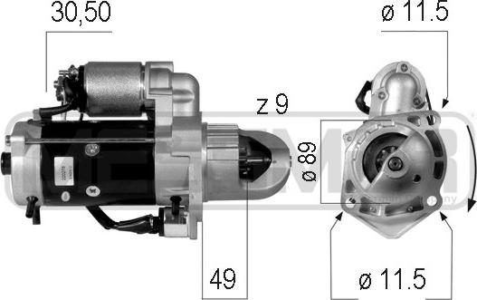 ERA 220278A - Starter autospares.lv