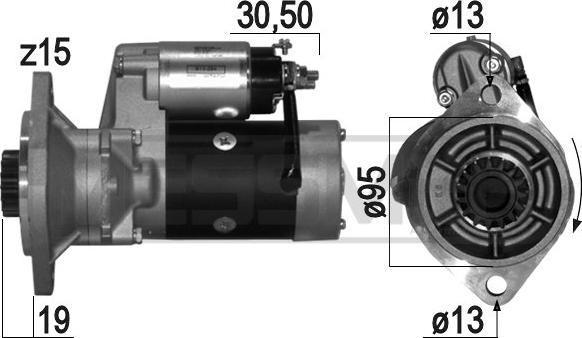 ERA 220798 - Starter autospares.lv