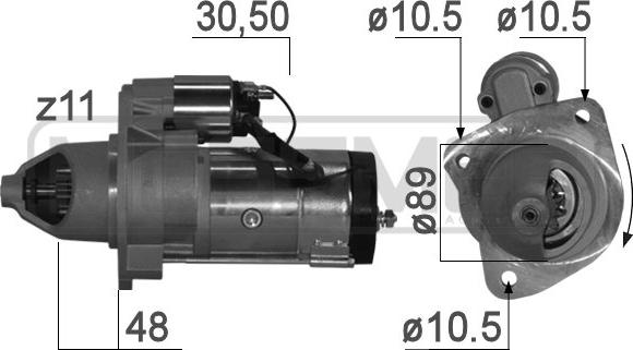 ERA 220792A - Starter autospares.lv