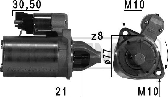 ERA 220744A - Starter autospares.lv