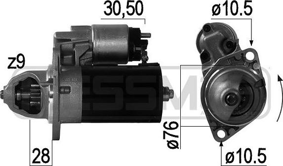 ERA 220 755 - Starter autospares.lv