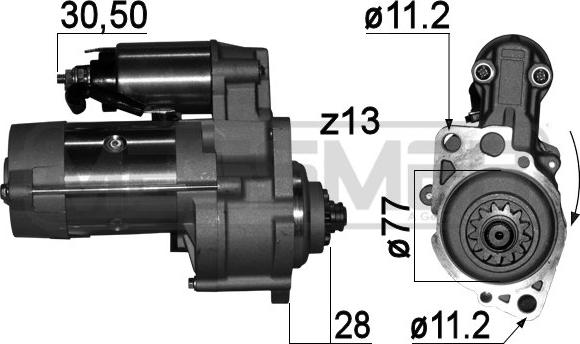 ERA 220764A - Starter autospares.lv