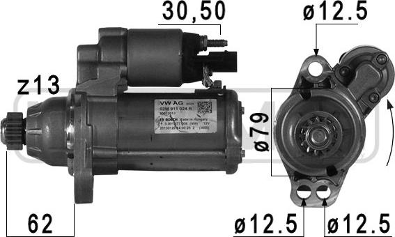 ERA 220 786 - Starter autospares.lv