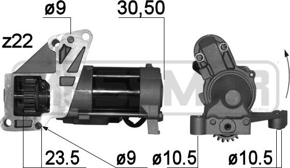 ERA 220788A - Starter autospares.lv