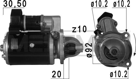 ERA 220 737 - Starter autospares.lv