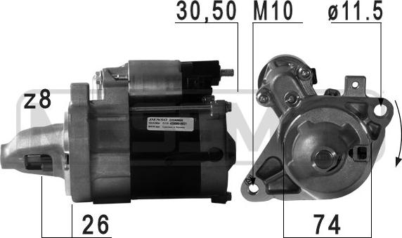 ERA 220723 - Starter autospares.lv