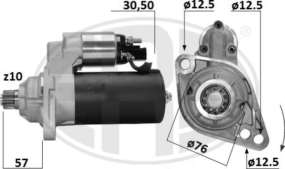 ERA 221065A - Starter autospares.lv