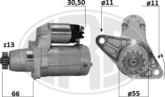 ERA 221062A - Starter autospares.lv