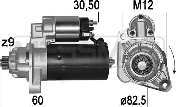 ERA 221008A - Starter autospares.lv