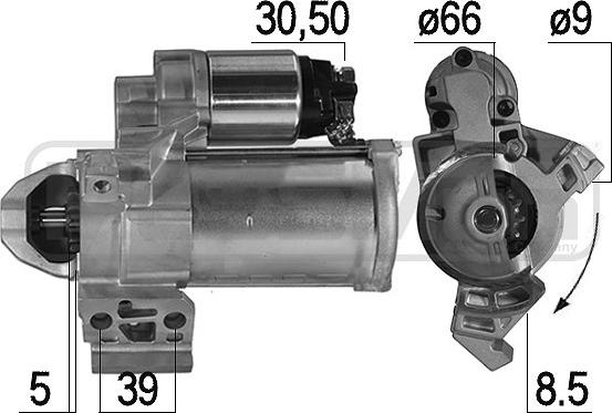 ERA 221007A - Starter autospares.lv