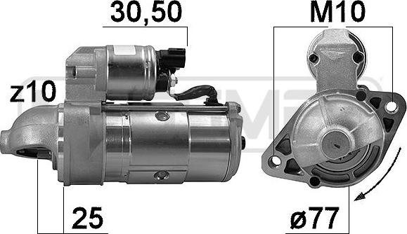 ERA 221030 - Starter autospares.lv