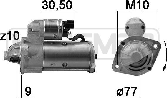 ERA 221025 - Starter autospares.lv