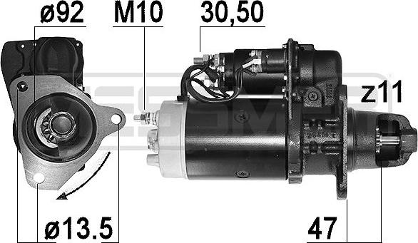 ERA 221020 - Starter autospares.lv