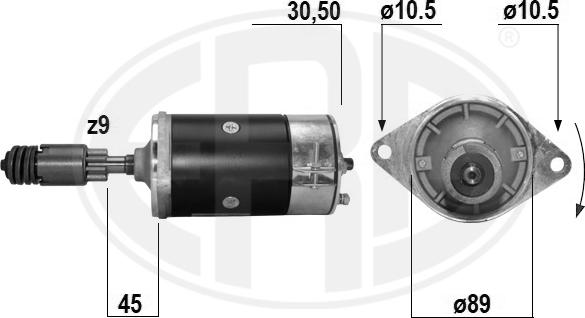 ERA 221078A - Starter autospares.lv