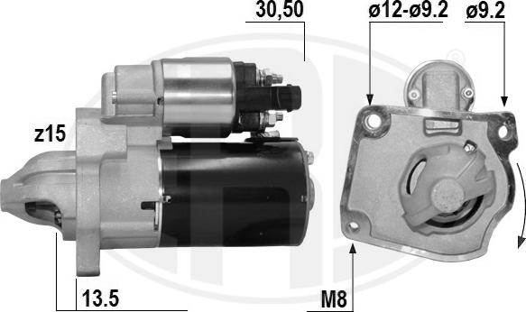 ERA 221072A - Starter autospares.lv