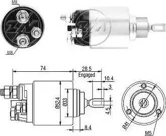 ERA 227581 - Solenoid Switch, starter autospares.lv