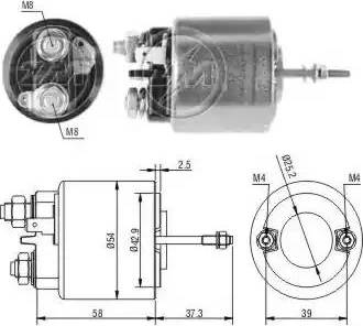 ERA 227520 - Solenoid Switch, starter autospares.lv