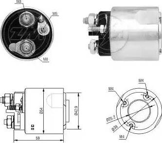 ERA 227601 - Solenoid Switch, starter autospares.lv