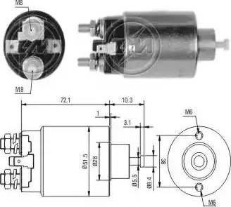 ERA 227674 - Solenoid Switch, starter autospares.lv