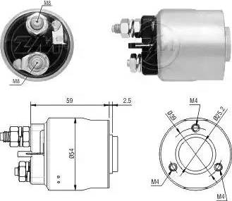 ERA 227058 - Solenoid Switch, starter autospares.lv