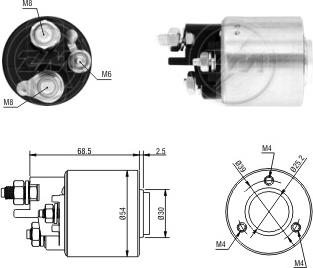 ERA 227074 - Solenoid Switch, starter autospares.lv