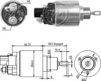 ERA 227141 - Solenoid Switch, starter autospares.lv