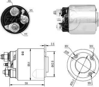 ERA 227176 - Solenoid Switch, starter autospares.lv