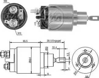 ERA 227178 - Solenoid Switch, starter autospares.lv