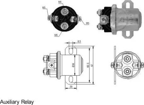 ERA 227308 - Solenoid Switch, starter autospares.lv