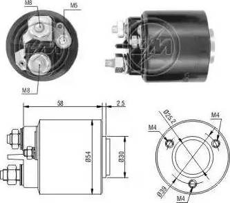 ERA 227380 - Solenoid Switch, starter autospares.lv