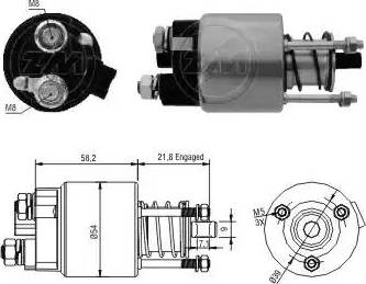 ERA 227285 - Solenoid Switch, starter autospares.lv