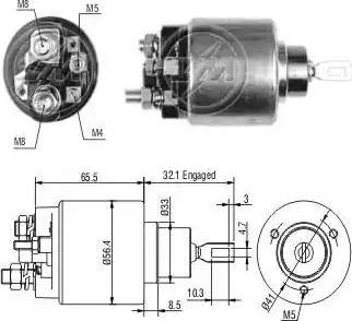 ERA 227753 - Solenoid Switch, starter autospares.lv