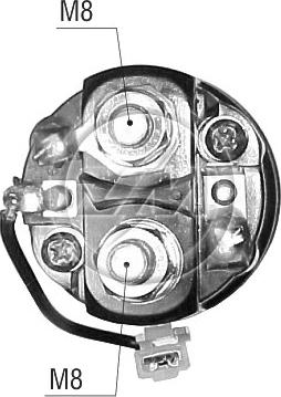 ERA ZM66296 - Cap, starter relay autospares.lv