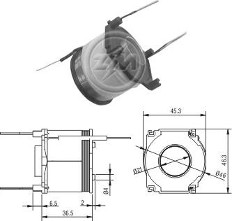 ERA ZM241993 - Solenoid Switch, starter autospares.lv