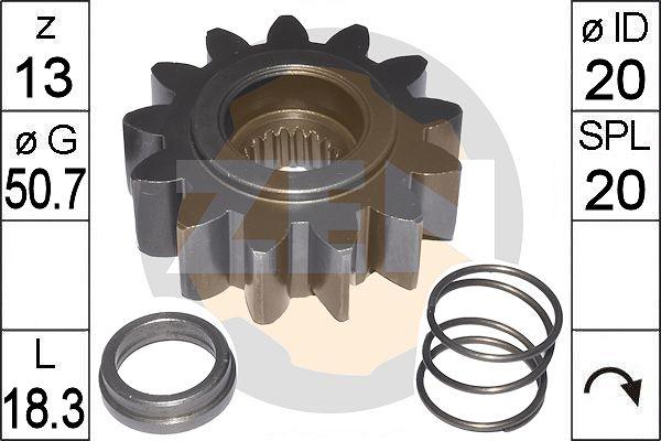 ERA ZN9791 - Pinion, bendix, starter autospares.lv