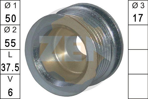 ERA ZN5352 - Pulley, alternator, freewheel clutch autospares.lv