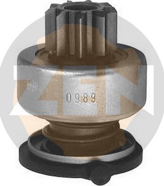 ERA ZN0989 - Pinion, bendix, starter autospares.lv