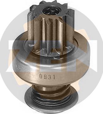 ERA ZN0931 - Pinion, bendix, starter autospares.lv