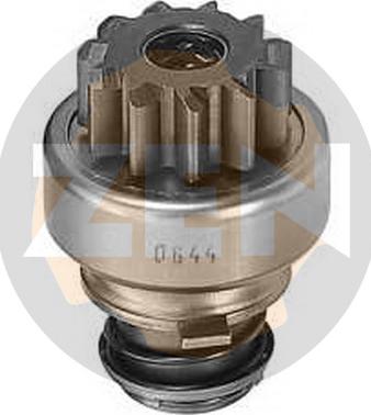 ERA ZN0644 - Pinion, bendix, starter autospares.lv