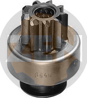 ERA ZN0646 - Pinion, bendix, starter autospares.lv