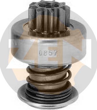 ERA ZN0857 - Pinion, bendix, starter autospares.lv