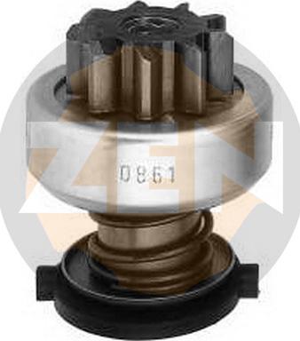 ERA ZN0861 - Pinion, bendix, starter autospares.lv