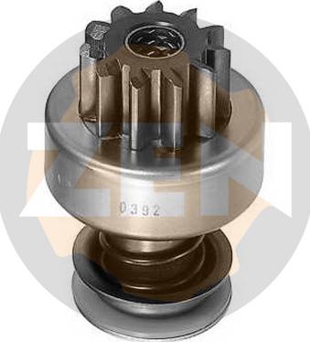 ERA ZN0392 - Pinion, bendix, starter autospares.lv