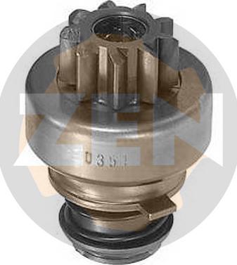 ERA ZN0351 - Pinion, bendix, starter autospares.lv