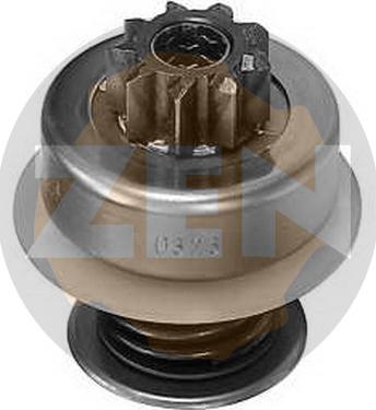 ERA ZN0323 - Pinion, bendix, starter autospares.lv