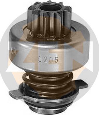 ERA ZN0205 - Pinion, bendix, starter autospares.lv