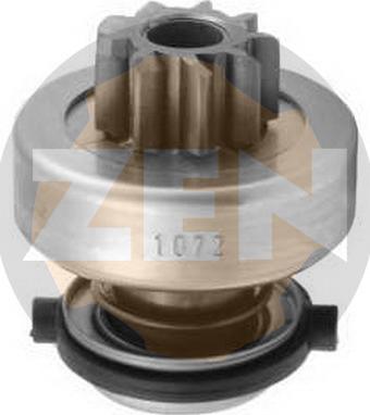 ERA ZN1072 - Pinion, bendix, starter autospares.lv