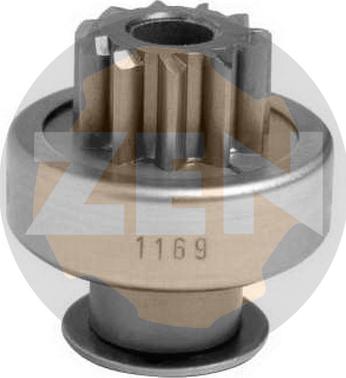 ERA ZN1169 - Pinion, bendix, starter autospares.lv