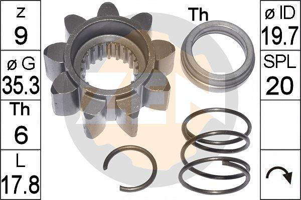 ERA ZN12659 - Pinion, bendix, starter autospares.lv