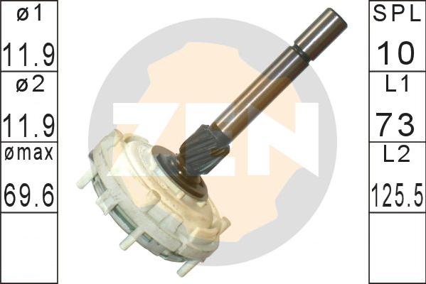 ERA ZN12689 - Repair Set, planetary gear starter autospares.lv